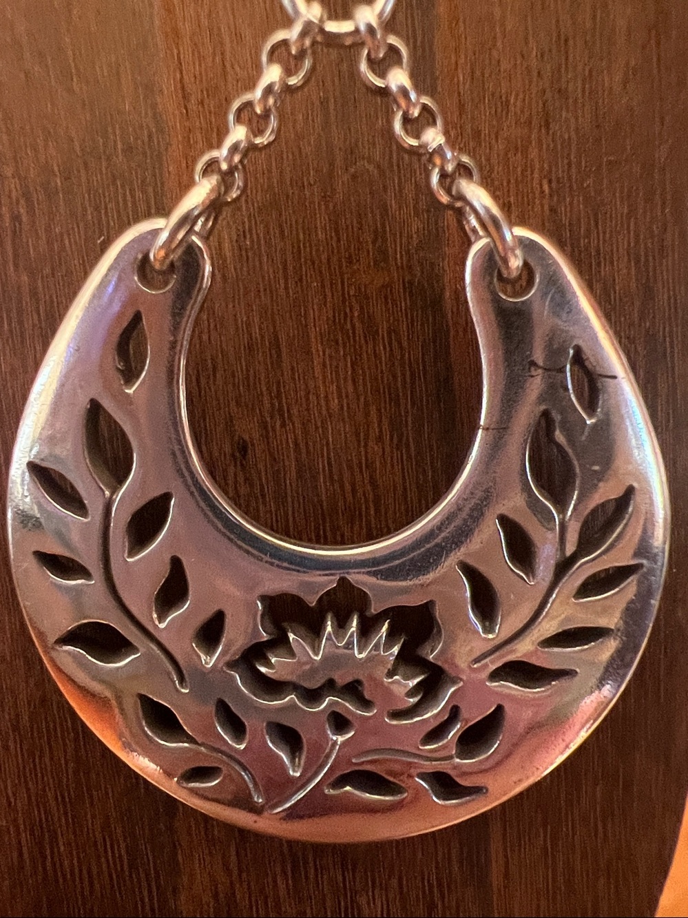 “Classy Sassy” Cut-Out Flower Earrings by Silpada- Women's Jewelry - Picture 3 of 3